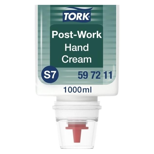 Tork krem do rąk po pracy S7 - Regenerujący krem do rąk dla przemysłu - 1000 ml (1000 ml) (597211)