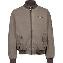 BEAR Bomberjacke Herren | Gr. XL | oliv - oliv