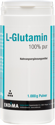 ENDIMA Vertriebsgesellschaft mbH L-GLUTAMIN 100% Pur Pulver 1000 g 01498410