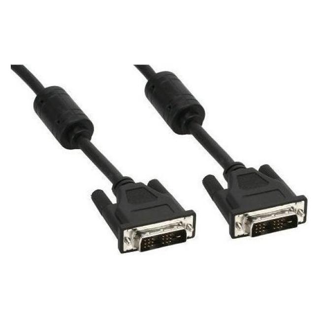 InLine Kabel DVI-D - DVI-D 2m schwarz (17762) (2 m) (17762)