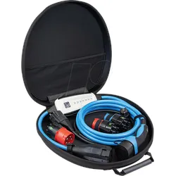 NRG 12501061 - Typ 2 Ladekabel Optimal Set, 22 kW, 5 m, Adapterset