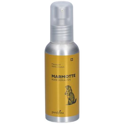 Puralpina Marmotte Massageöl 100 ml Öl