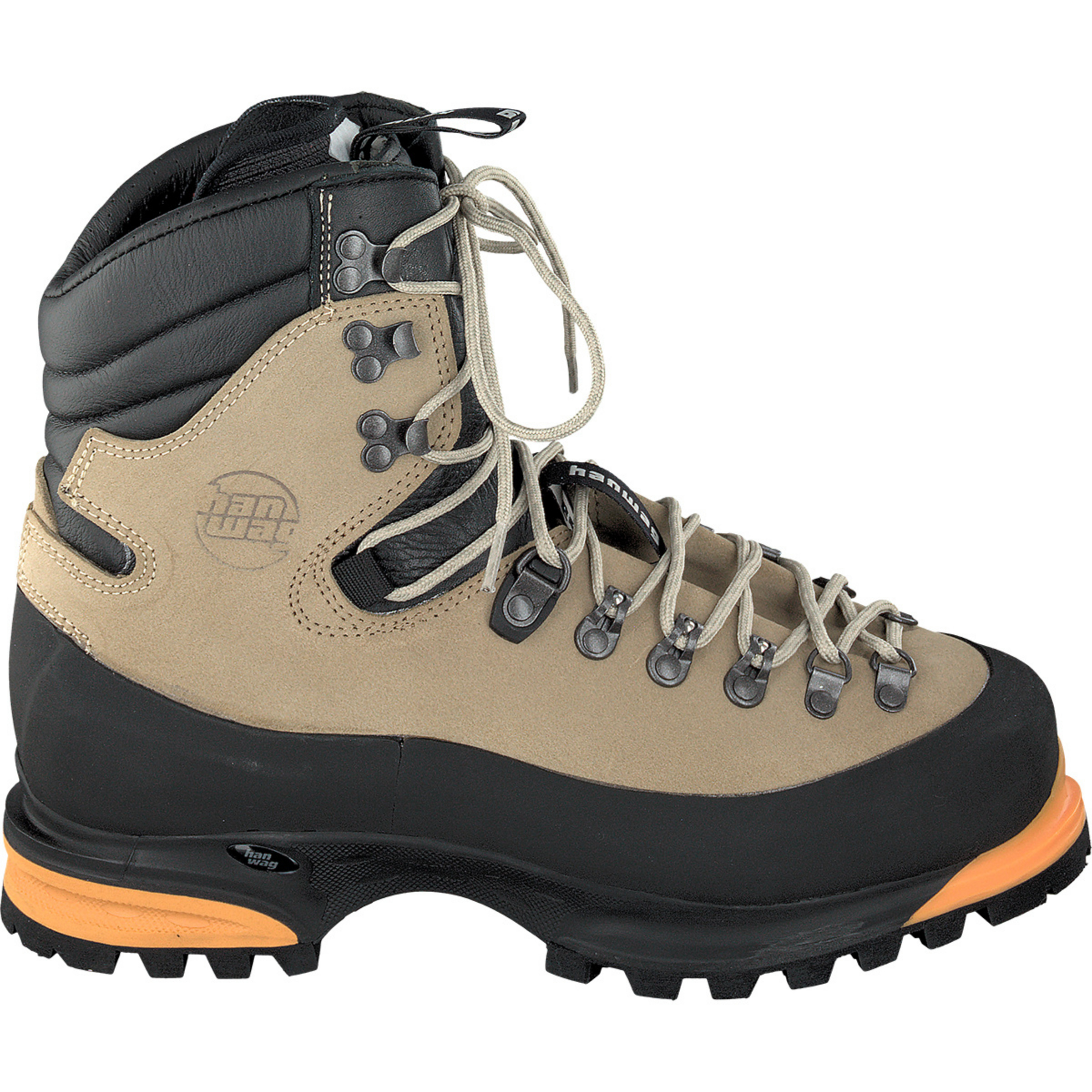 Hanwag Omega Herren Bergstiefel & Expeditionsstiefel beige Größe 44.5 Trekking