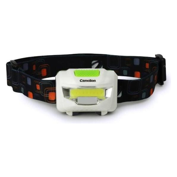Camelion Stirnlampe 3 W, 3 AAA-Batterien, 4 Funktionen (120 lm) (77327323)