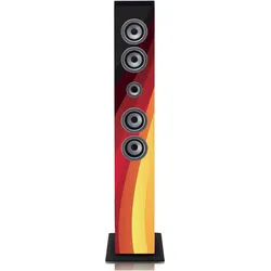 Lenco IBT-6 Deutschland, Bluetooth Lautsprecher, Mehrfarbig