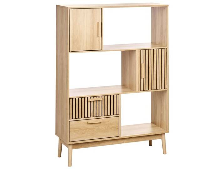 Meuble de rangement LYNWOOD 140 cm Marron clair