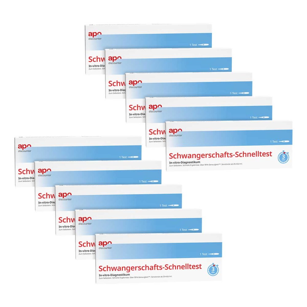 PXG Pharma GmbH Schwangerschaftstest Schnelltest von apodiscounter 08103032
