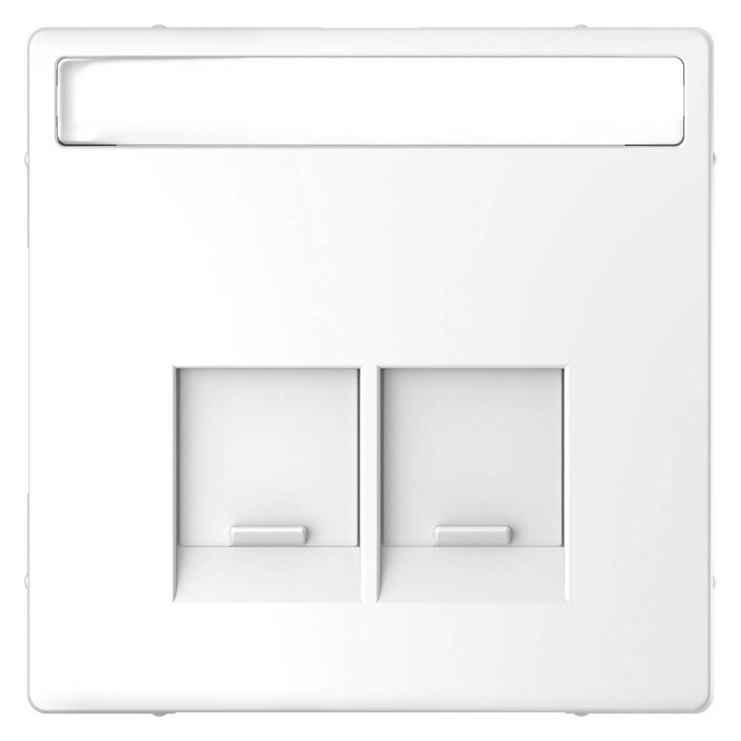 Merten Zentralplatte USB 2f System Design lows MEG4574-6035 (MEG4574-6035)