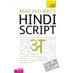 Teach Yourself Read and Write Hindi Script, Schulbücher von Rupert Snell