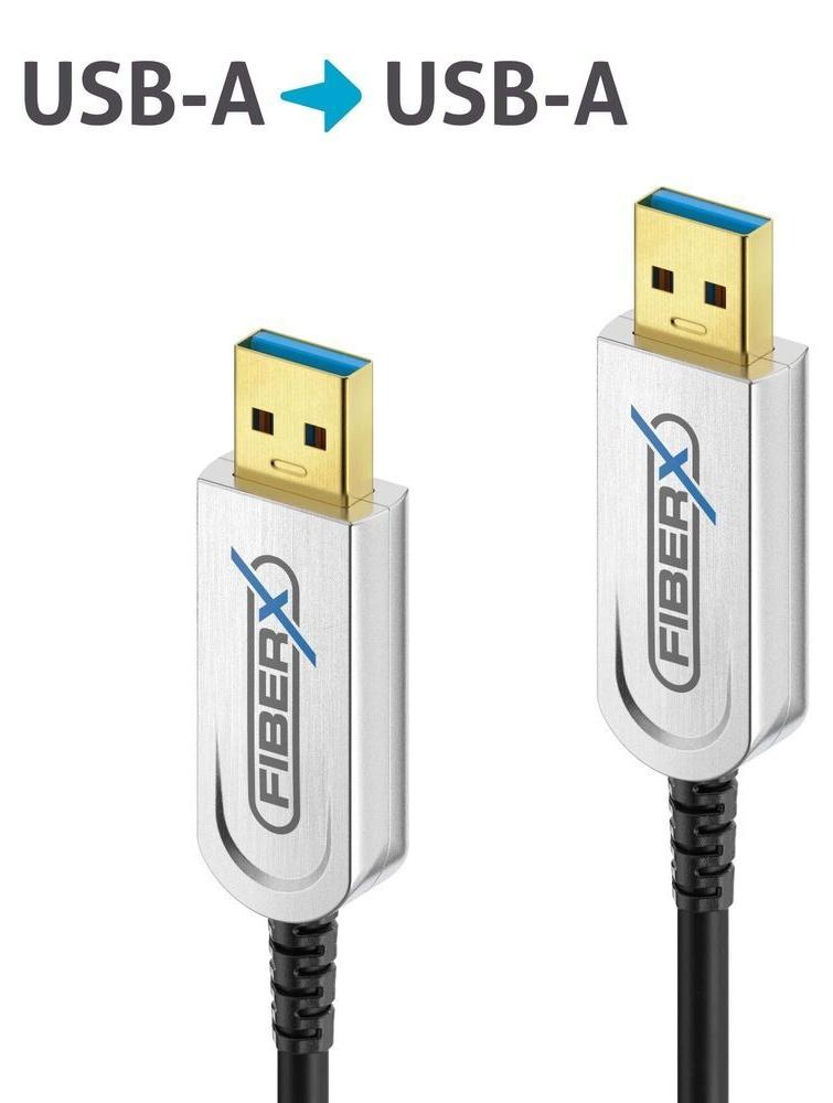 PURELINK FiberX Serie - USB 3.1 Glasfaser Kabel - USB-A USB-A - 10m FiberX Serie - USB 3.1 Glasfaser