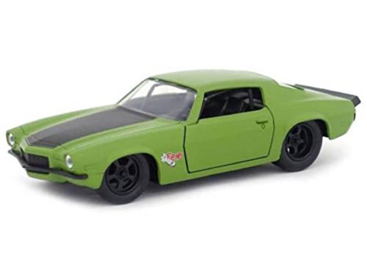FAST & FURIOUS Model Dom's 1973 Chevy Camaro 13cm Scale 1/32 Collector's Series JADA Toys