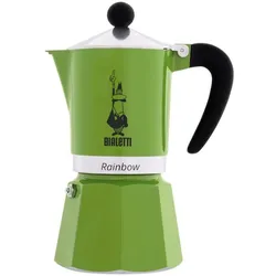 Bialetti Rainbow - Espressokocher - grün - für 6 Tassen