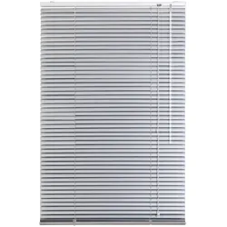 Lichtblick Jalousie Aluminium - Silber, 70 cm x 220 cm (B x L)