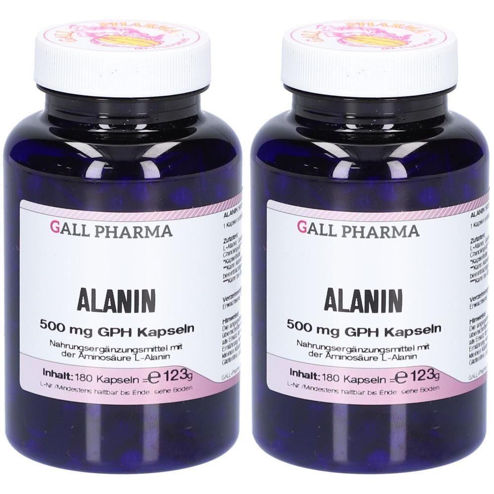 Alanin 500 mg GPH Kapseln x2 2x180 St