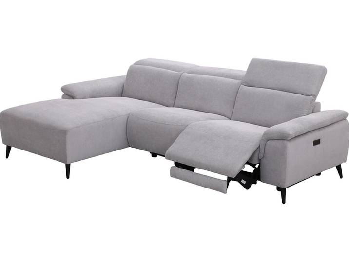 Ecksofa OPERA Stoff grau