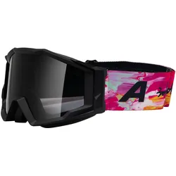 Alpina, Unisex, Sportbrille, Circus (Mehrfarbig, Clear), Schwarz, Grau