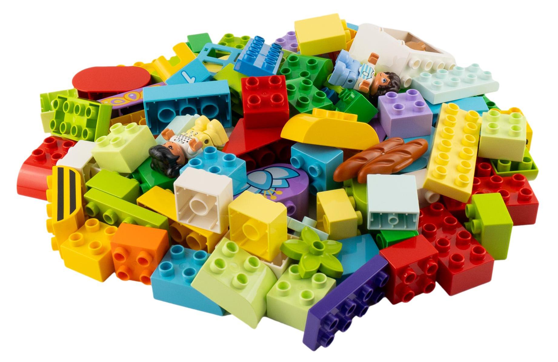 LEGO DUPLO Steine Sondersteine Bunt Gemischt NEU! Menge 2500x - Jede Mischung individuell zusammengestellt