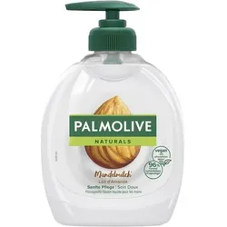 Palmolive Naturals Handseife Dosierpumpe Flüssig Mandelmilch Weiß 300 ml