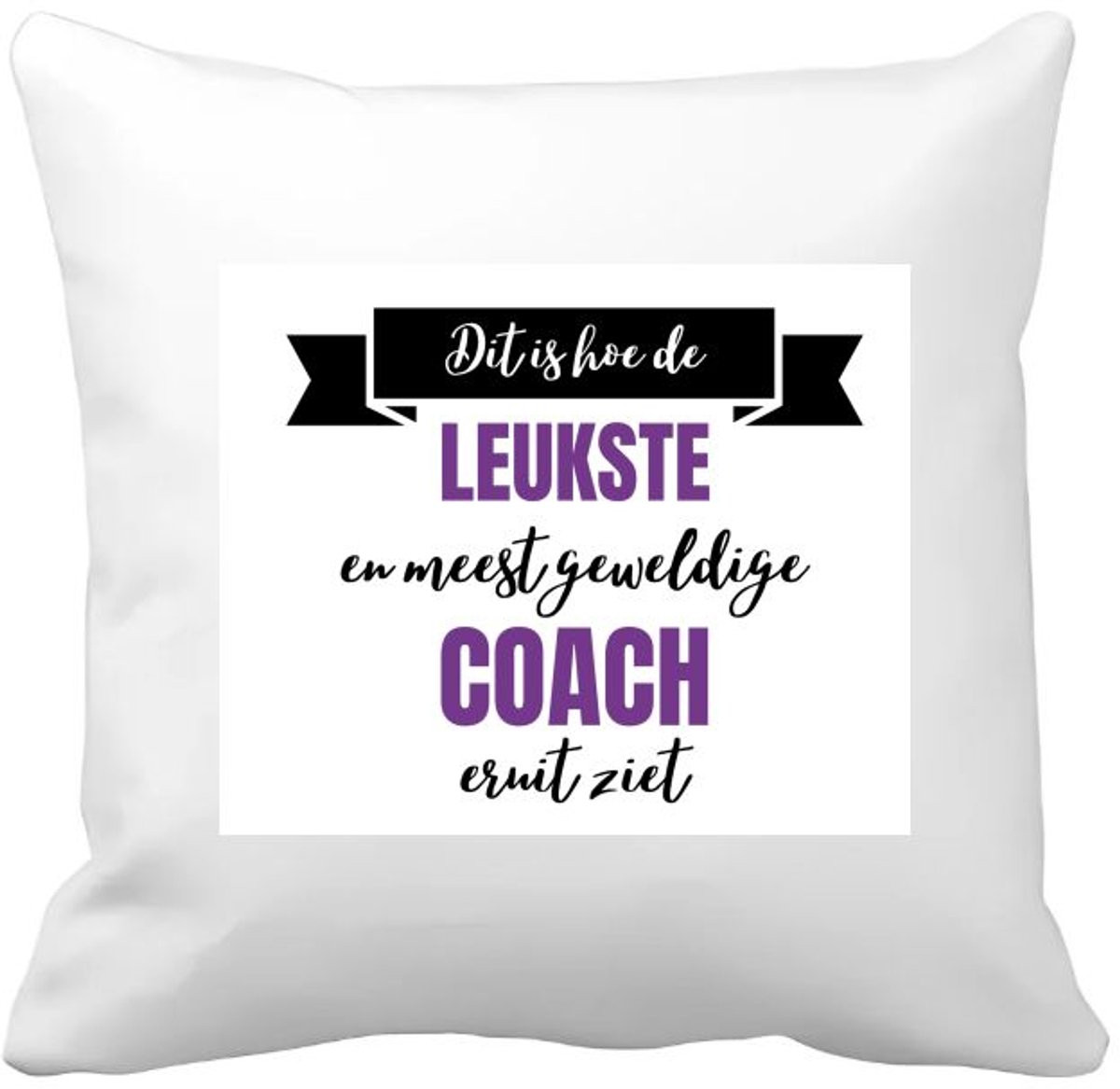 Akyol Kussenhoes Coach - 40 x 40 cm