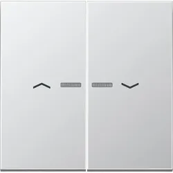 Jung Wippe Symbole/Lichtl.alu AL 2995 KO5P