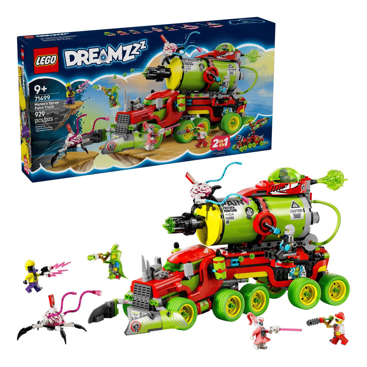 LEGO DREAMZz 71499 Mateos Sprühdosen-Truck