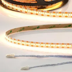 ISOLED LED CRI930 MiniAMP Flexband, 12V, 12W, 3000K, beidseitig 30cm Kabel mit male-Stecker, 120cm ISO-114510