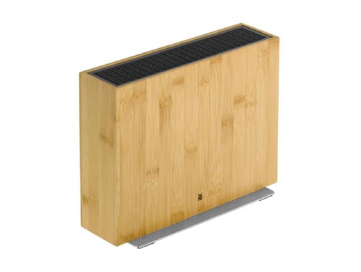 Messerblock WMF FlexTec kompakt Bambus , braun (hellbraun), B:12cm H:22,5cm L:30cm, Messerblöcke, Messerblock