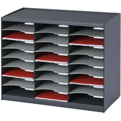 PAPERFLOW Sortierstation DIN A4 24-Fach  anthrazit