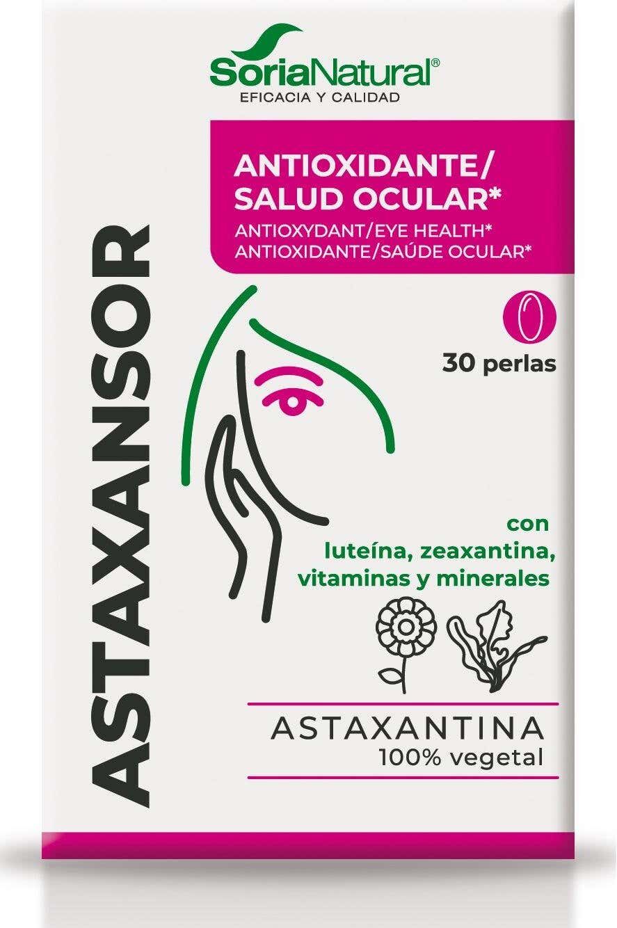 Soria Natural Astaxansor 30 perlas