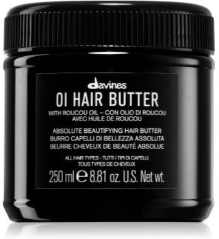 Davines OI Hair Butter manteiga profundamente nutritiva para cabelos crespos e inflexíveis 250 ml. OI Hair Butter