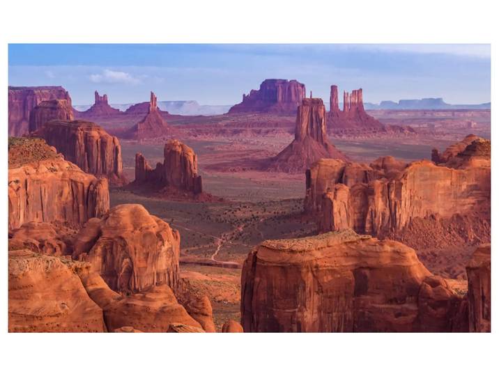 Digitaldruck auf Acrylglas Monument Valley, Utah image LAND / Grösse: 120 x 80 cm