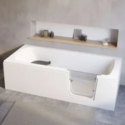 Ottofond Badewanne mit Tür Quadro rechts 170 x 75 cm - Badewanne