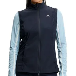 J.Lindeberg Golf Thorine Packable Weste Damen navy