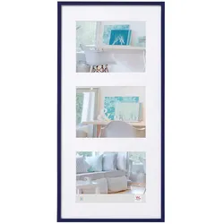 walther + design Lifestyle Galerie Bilderrahmen 3X15X20, BLAU