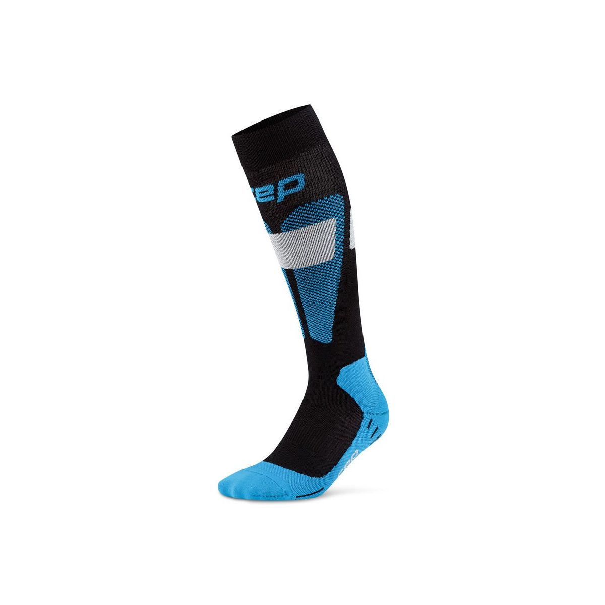 CEP Ski Merino Socks, Tall, 3.0, Men black/blue (303) III WP80302
