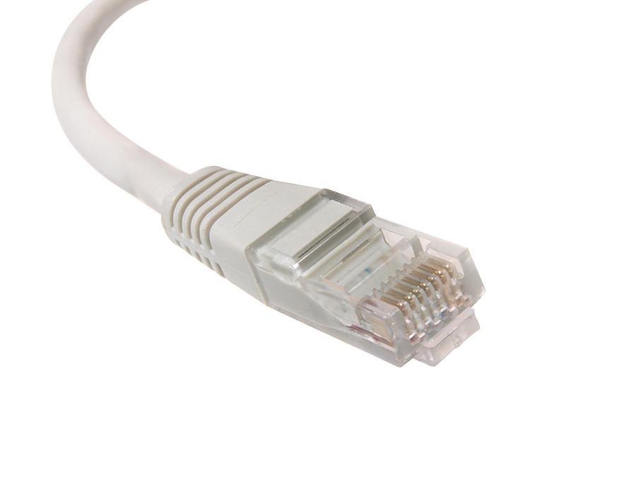 Maclean TV Systems Cat5e netwerkkabel, 5 meter, grijs, UTP, RJ45-connector