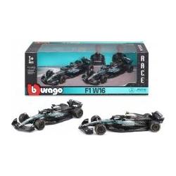 Bburago BBU 1:43 Formula Mercedes AMG F1 2pak 38201 (73045077)