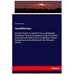 Janakiharana:, Fachbücher von Anonymous