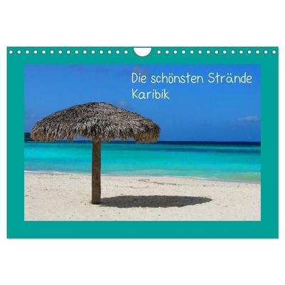 Die schönsten Strände Karibik (Wandkalender 2027 DIN A4 quer), CALVENDO Monatskalender