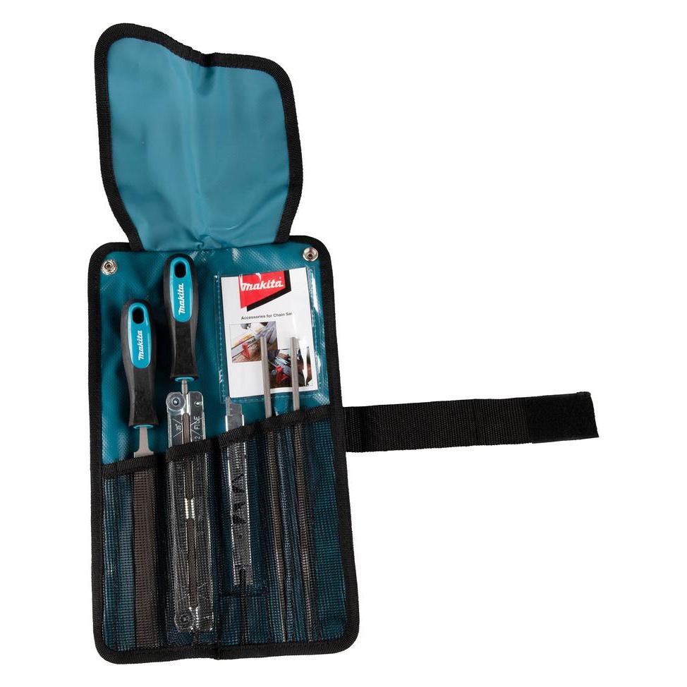 Makita D-72198 Schärfset für Schneidkette 5,5 mm (Kettensäge) (D-72198)