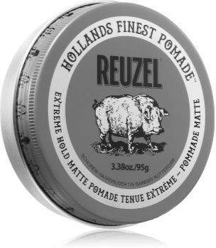 Reuzel Grey Hold Matte Pomade pomada de cabelo 95 g. Grey Hold Matte Pomade