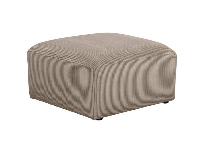 Max Winzer Hocker, Taupe, Kunststoff, quadratisch, 75x75x45 cm, Goldenes M, Made in Germany, Wohnzimmer, Hocker, Sitzhocker