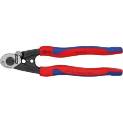 KNIPEX Drahtseilschere 190mm geschmiedet Mehrkomponenten-Hülle 95 62 190