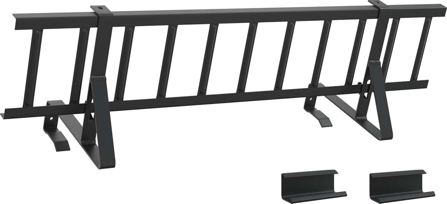 Schneefanggitter Schwarz 800 x 29,5 x 34,5 cm Stahl