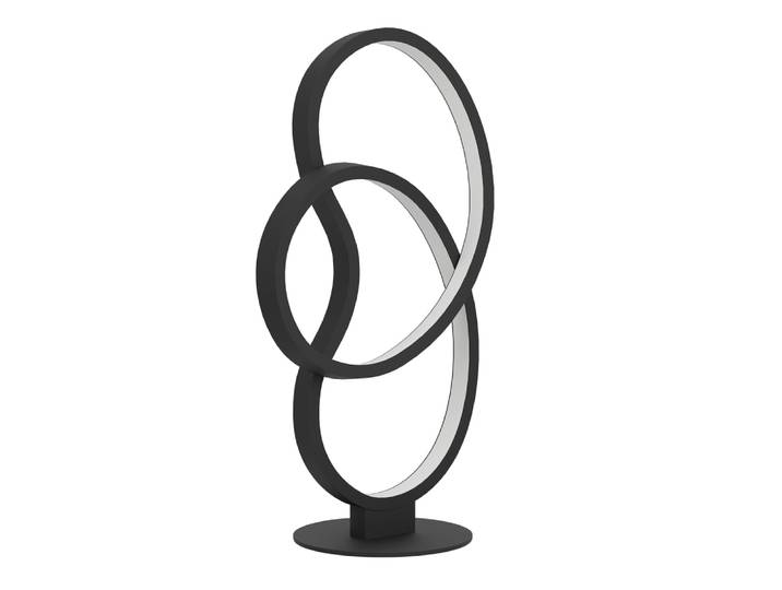 Lampe de table LED noir