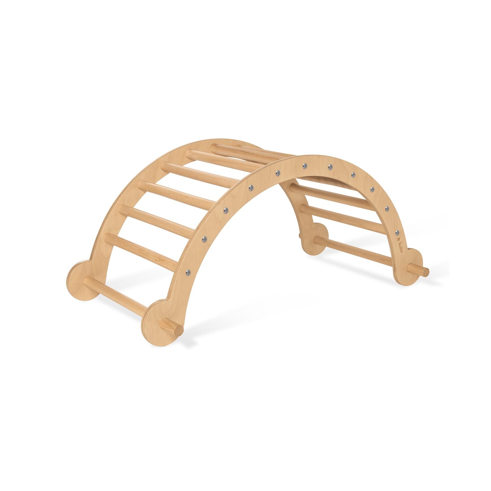 PINOLINO Kletterbogen und Wippe Kari – natur