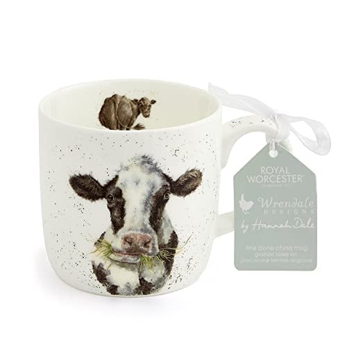 Wrendale Designs Royal Worcester Mok Mooo Koe