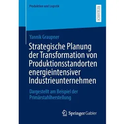 Strategische Planung der Transformation von Produktionsstandorten energieintensiver, Fachbücher