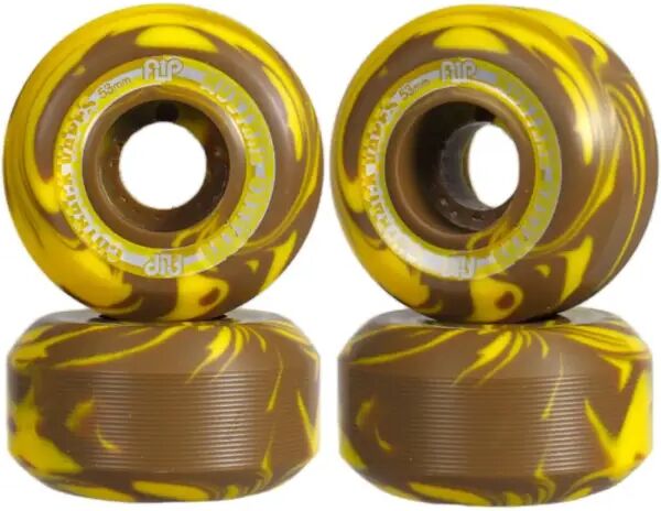 Skateboard Rollen Flip Cutback 99A 4 Stk. (53mm - Mustard Grassers)