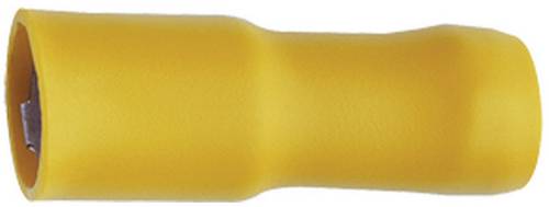 Klauke 950 Rundsteckhülse 4mm² 6mm² Stift-Ø: 5mm Vollisoliert Gelb